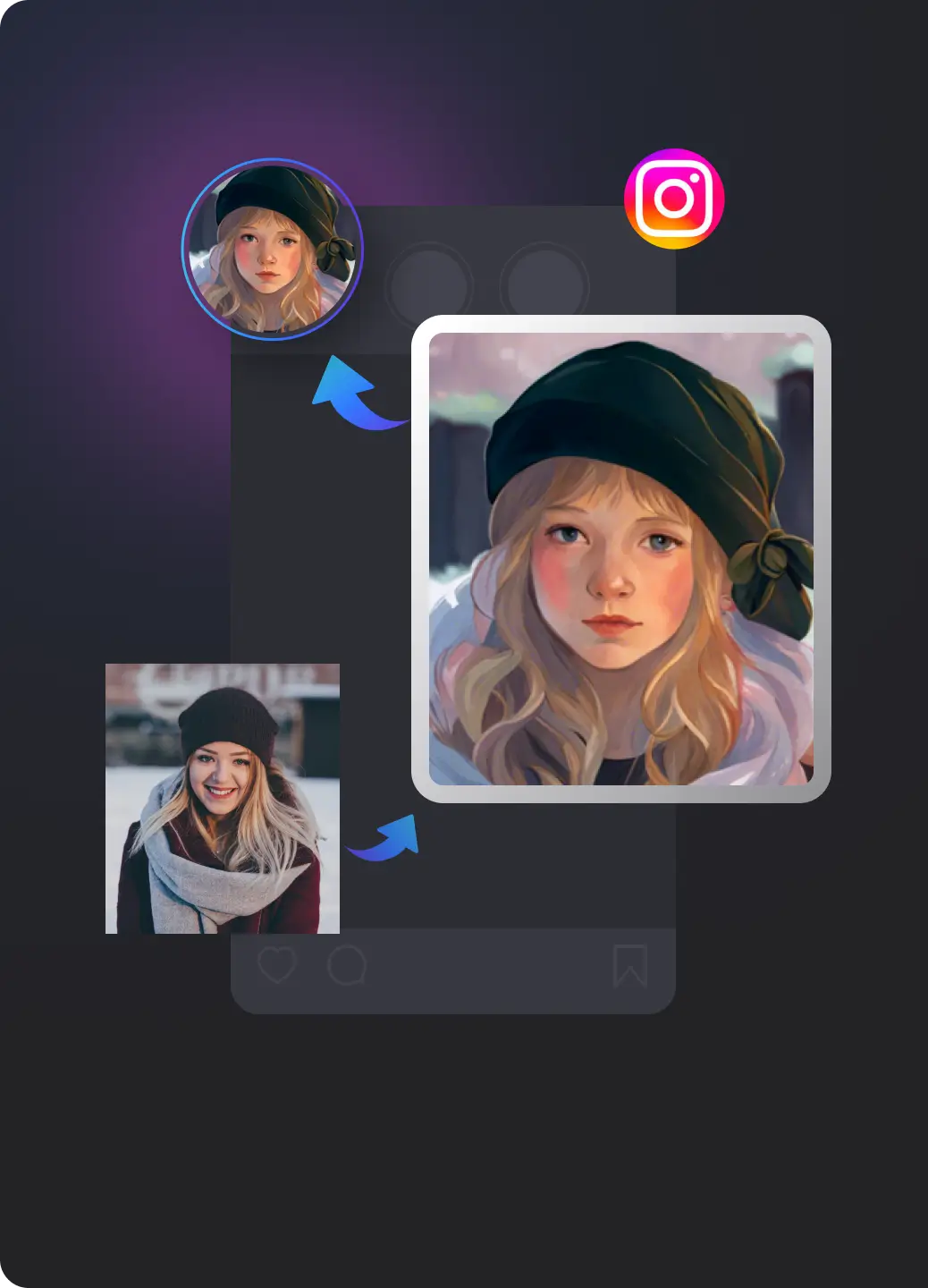 Turn Photo to Anime for Social Media Profile