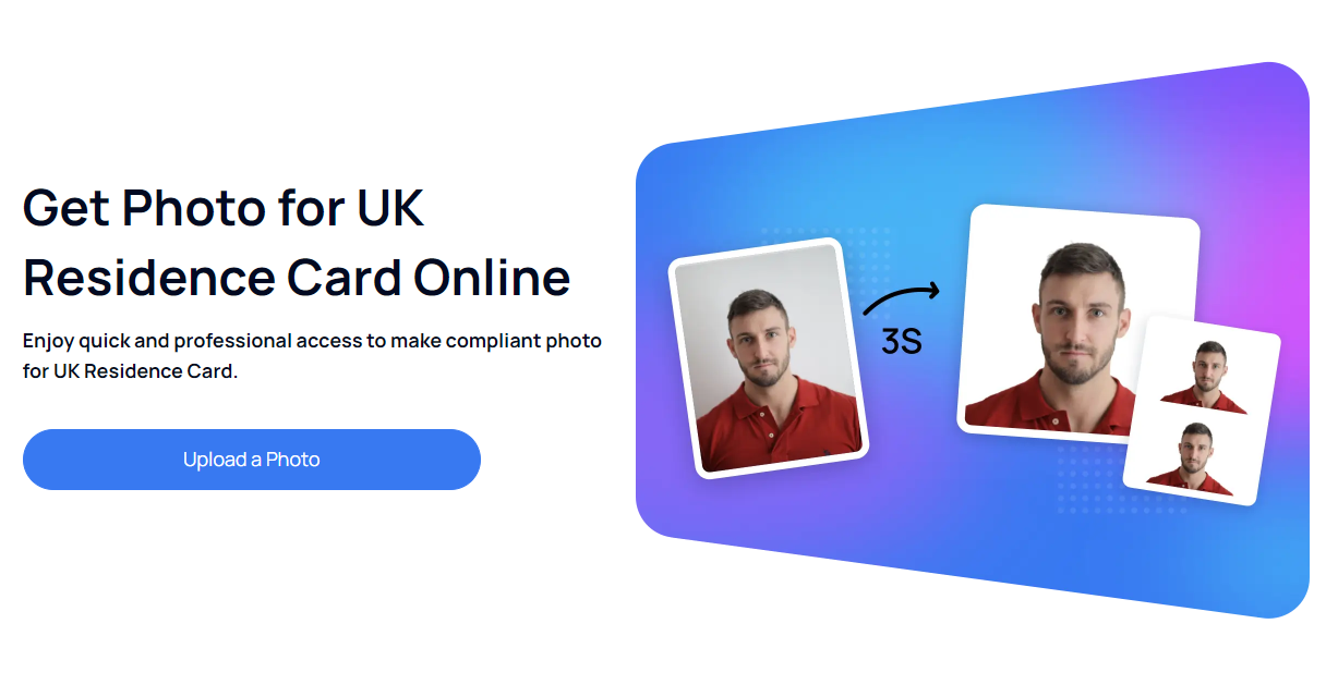 Get Acceptable Photo for UK BRP Online in 3 Steps