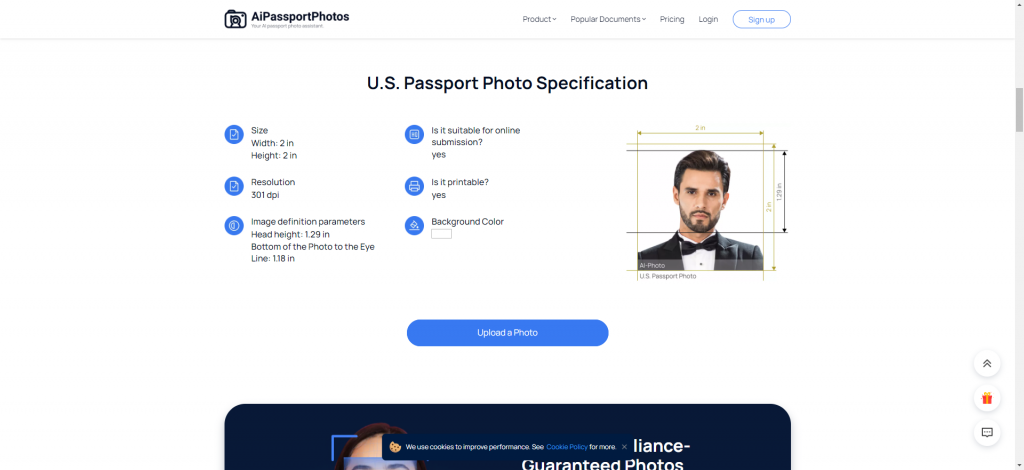 us passport photo requirements