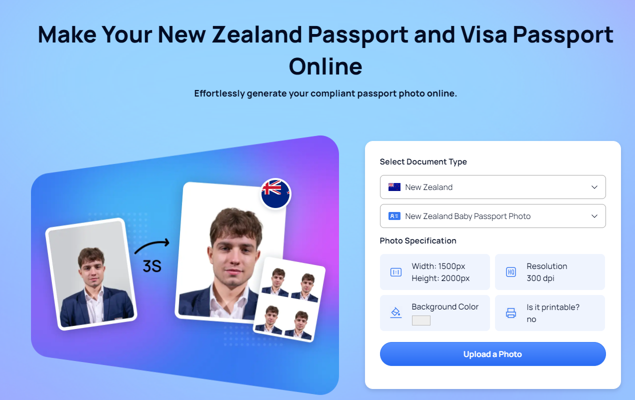 Create New Zealand Passport ID Photos With Just One Click create-new-zealand-passport-id-photos-with-just-one-click