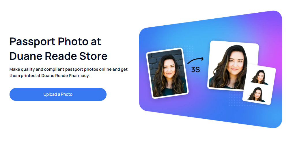 Print Passport Photos at Duane Reade Store with Low Cost