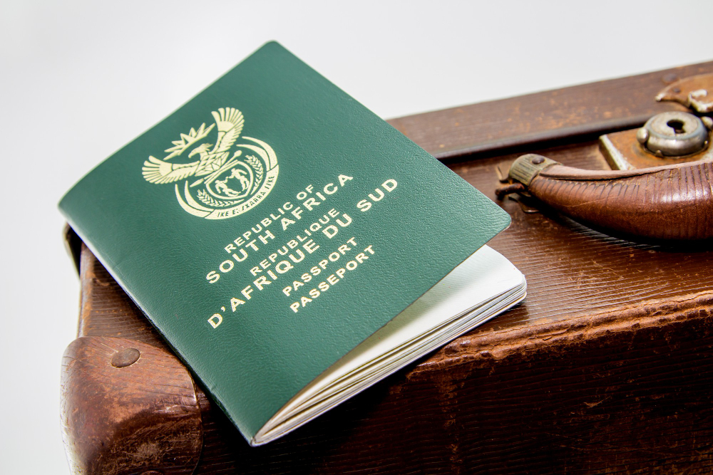 south africa tourist passport