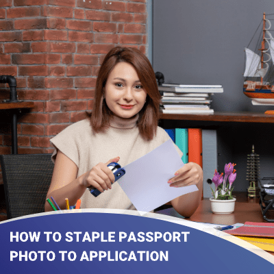 How to Staple Passport Photo to - %E7%BB%842 45 2