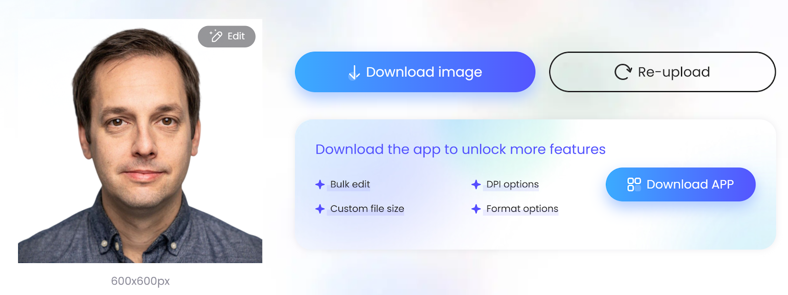 PicWish 2x2 picture maker