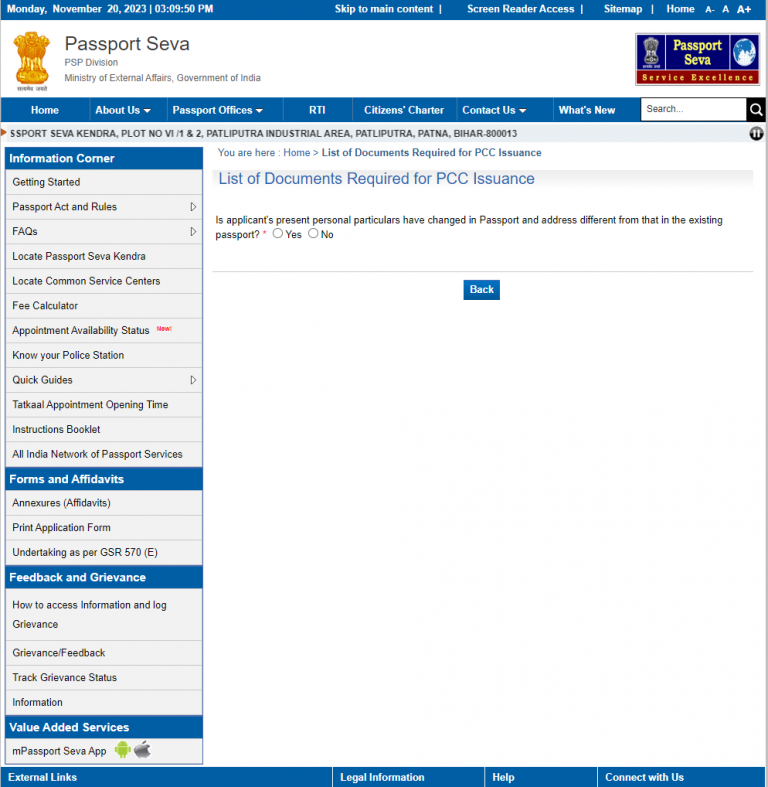What Is Pcc In Passport