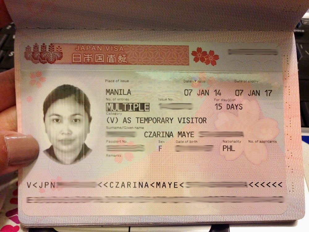 japan tourist visa requirements philippines