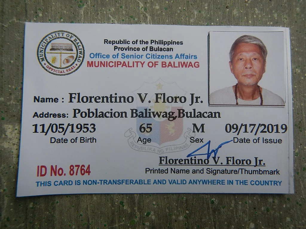 Philippine OSCA ID