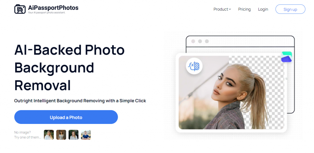 AiPassportPhotos Background Remover