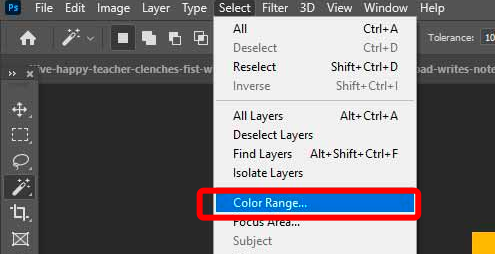 color range