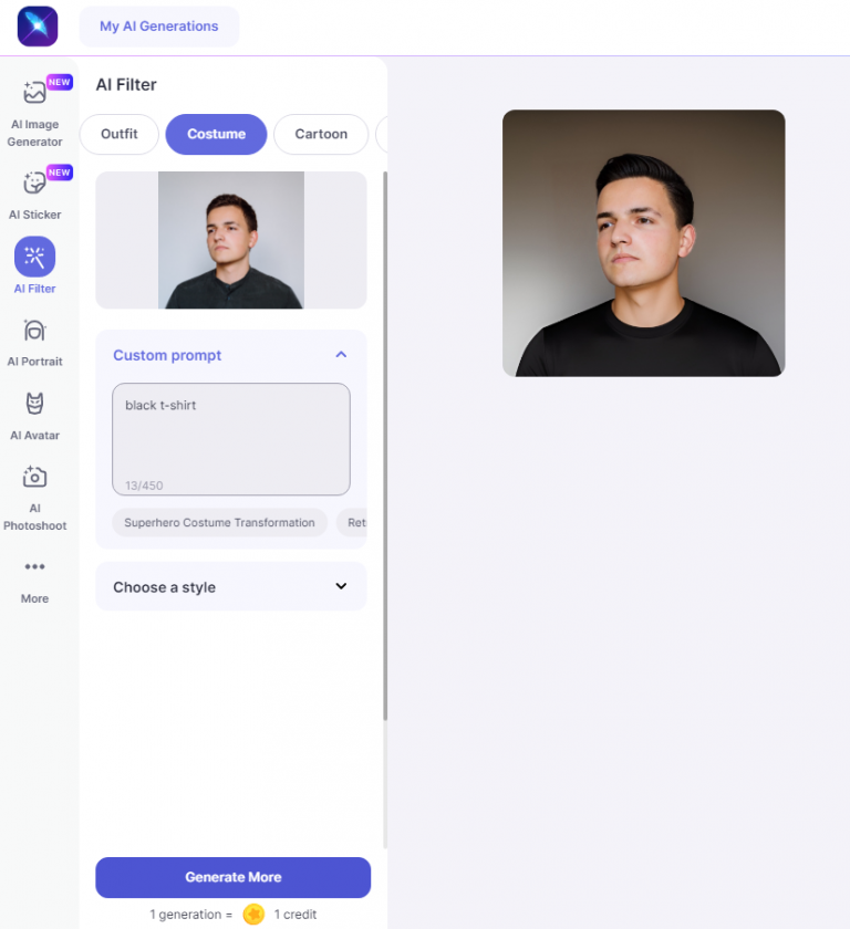 Top 5 AI Photo Editor to Change Clothes Online Free [2025]