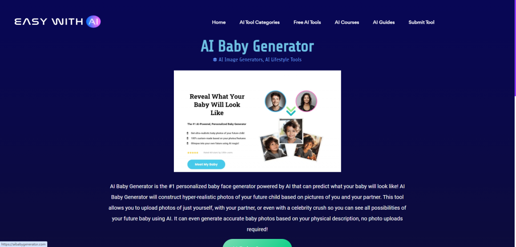 EasywithAI - AI Baby Generator