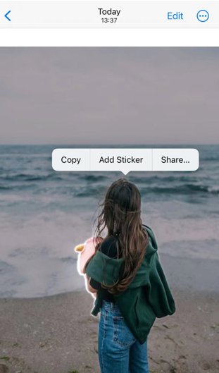 a girl on the beach