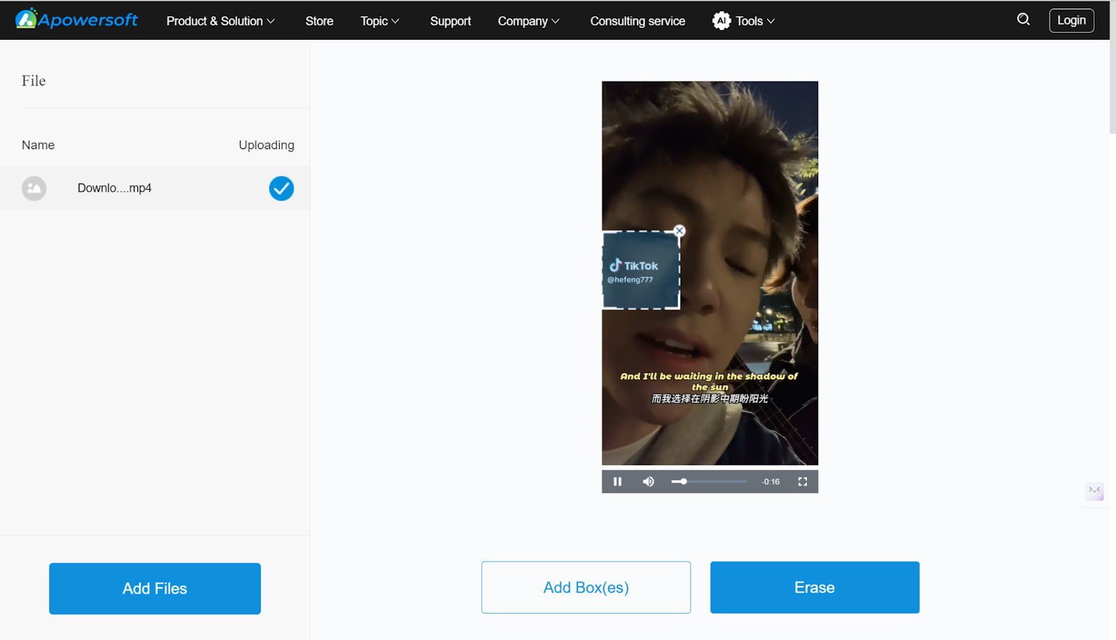 Apowersoft tiktok video downloader