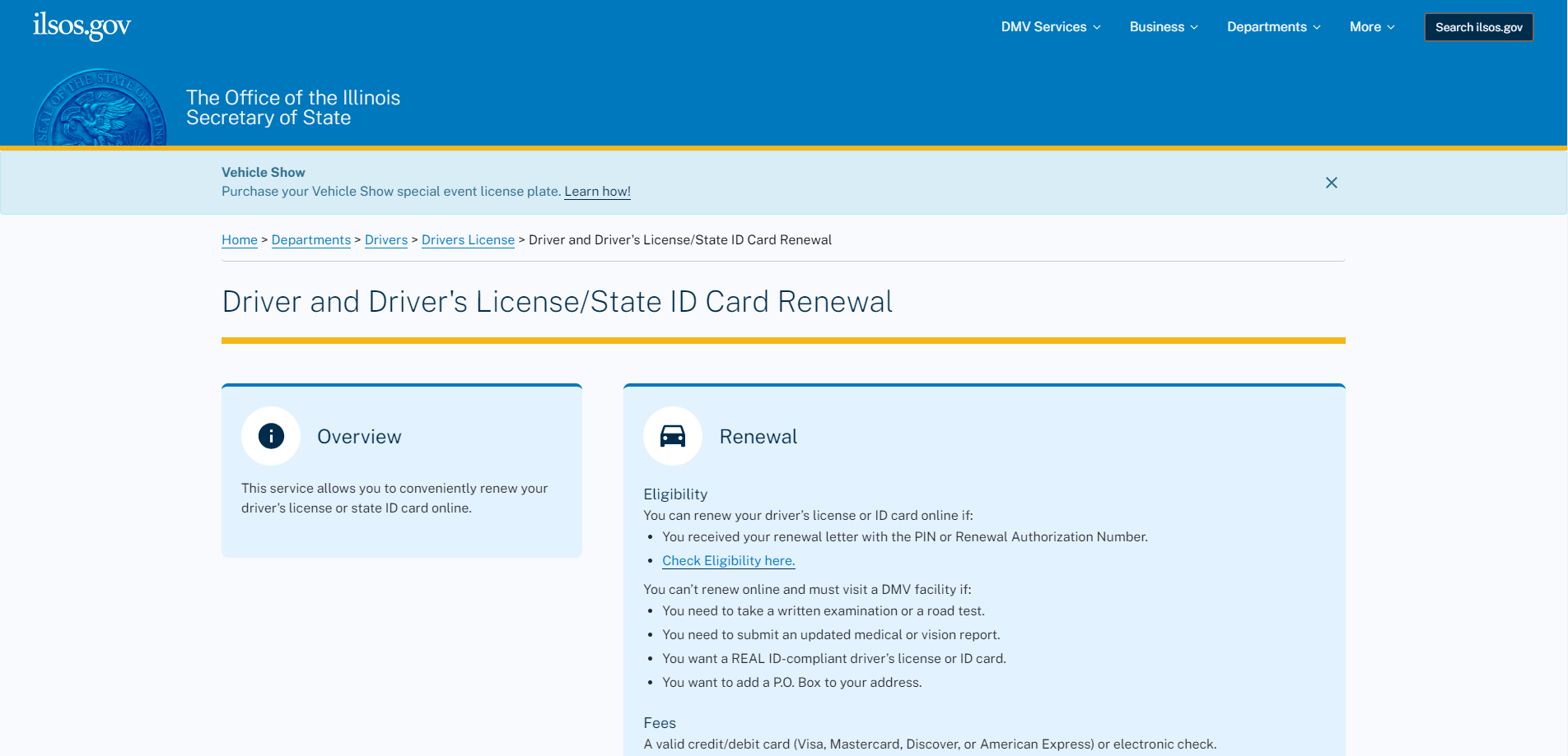 [2024 Updated] How to Renew a Driver's License in Illinois