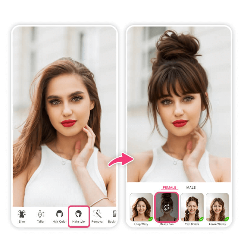 AI hairstyle generators