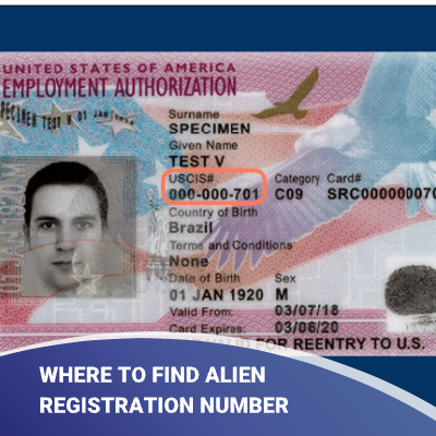 Alien Registration Number