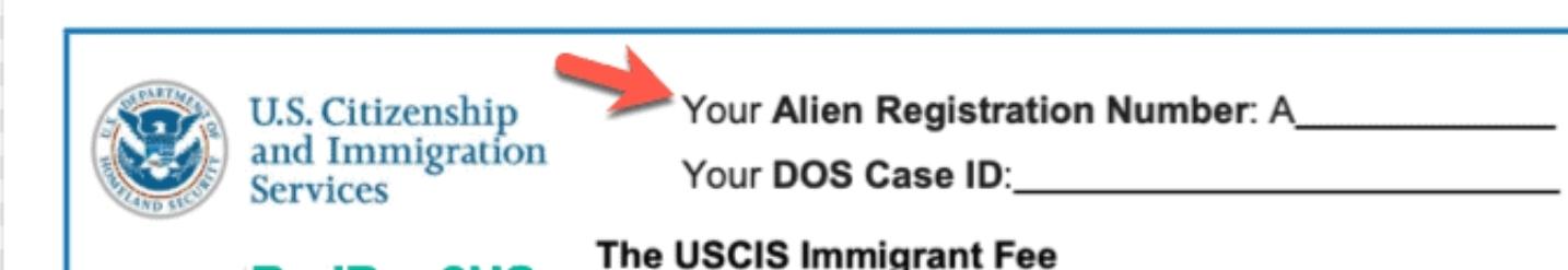 USCIS Immigrant Fee Handout