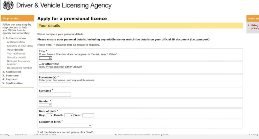 how-to-apply-for-provisional-driving-licence-without-passport