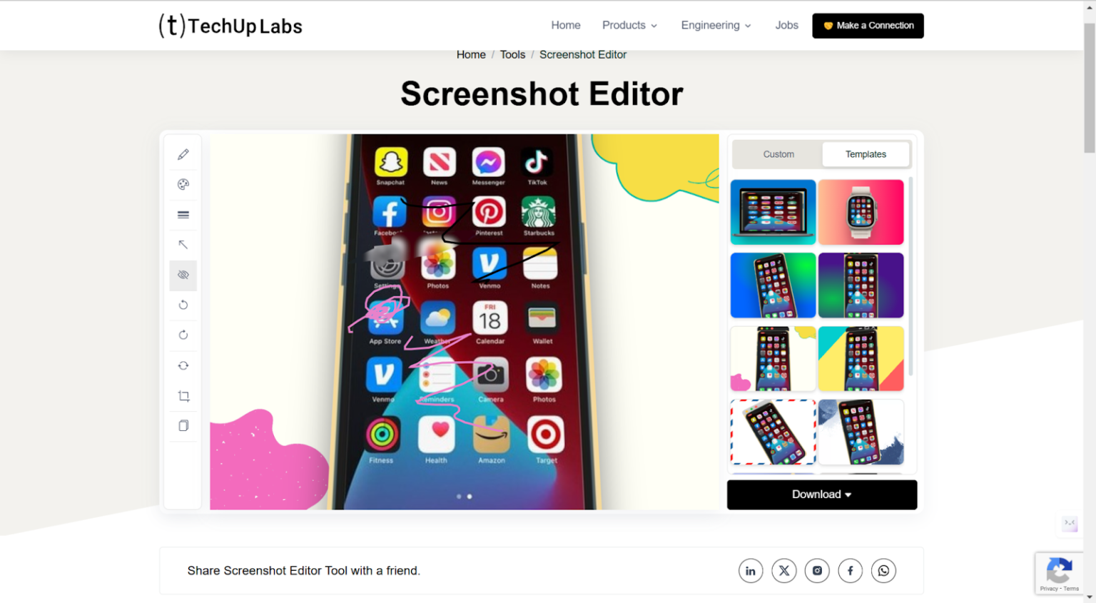 How to Edit a Screenshot Online Free With AI