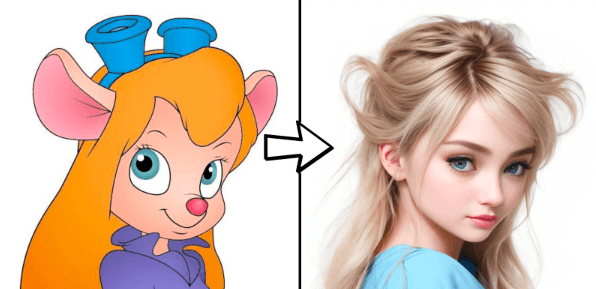 How To Convert Cartoon To Real Photo How To Convert Cartoon To Real Photo