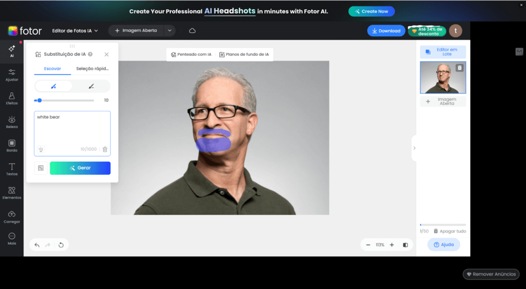 Add Beard To Photo Online Free