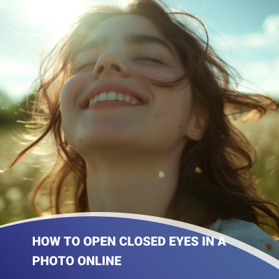 How to Open Closed Eyes in a Photo Online