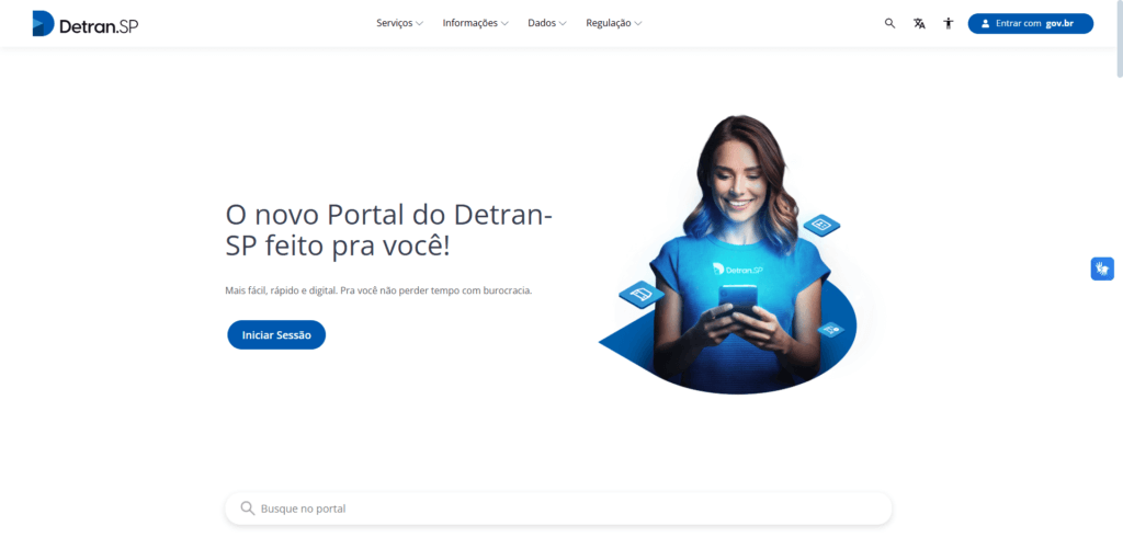 Sao Paulo DMV portal