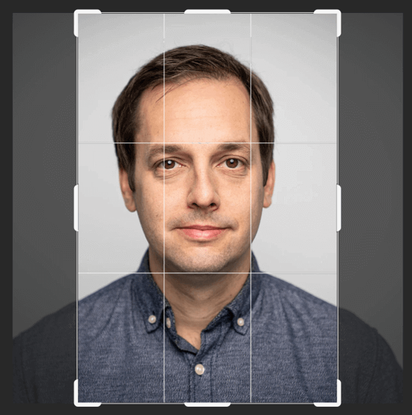 crop photos using photoshop