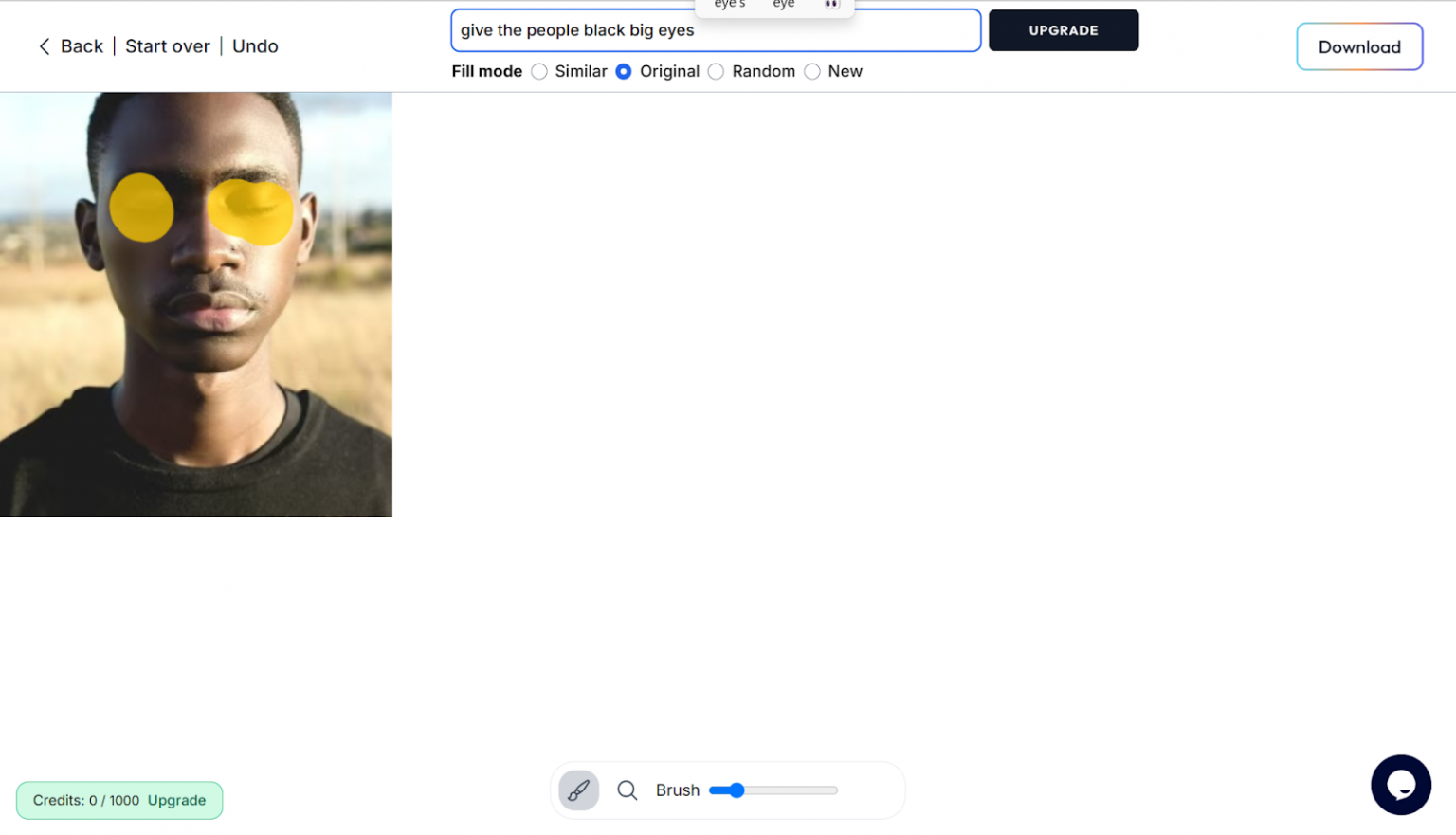 How to Open Closed Eyes in a Photo Online