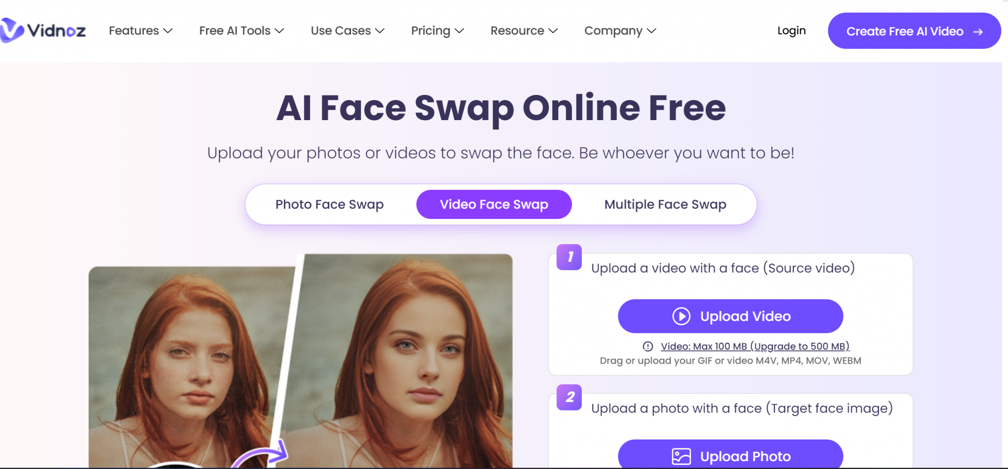 AI Face Swap Online Free for Photos/Videos/GIF 2024