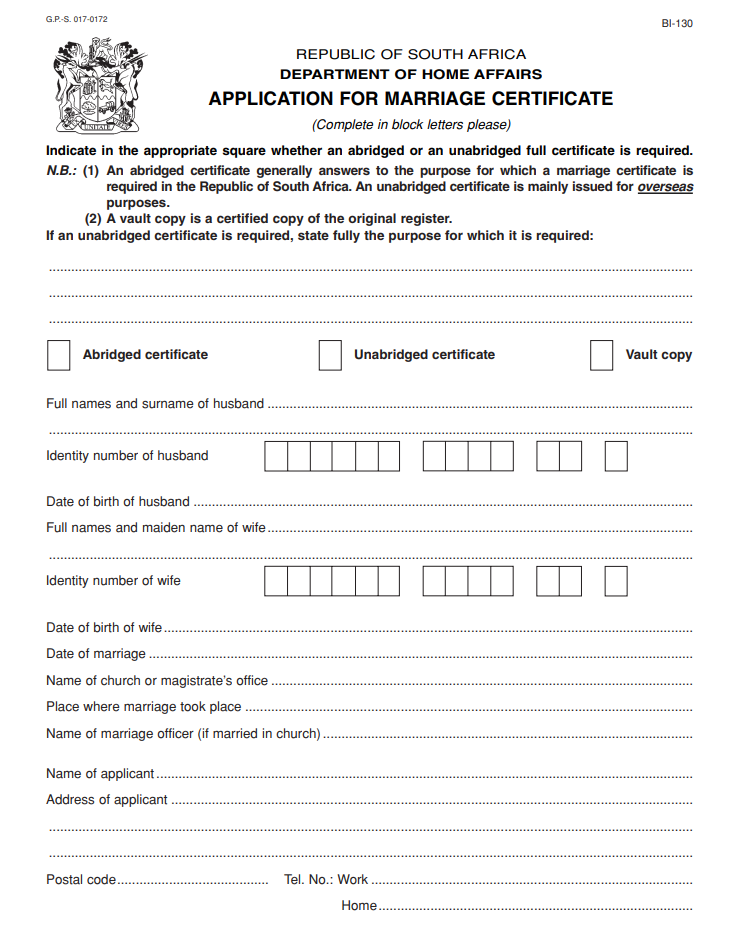 How To Check Marriage Status Online In South Africa 2024 How To Check Marriage Status Online In South Africa 2024