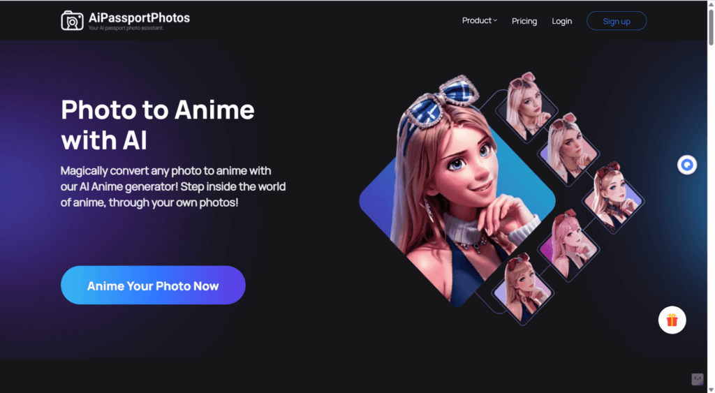 online photo to anime converter