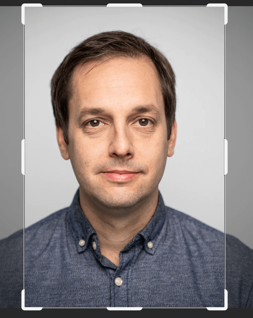 resize pictures on snapseed