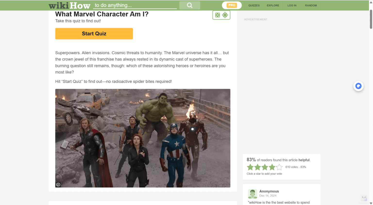 What Marvel Character Are You? Fun Quiz & Free AI Character Generator