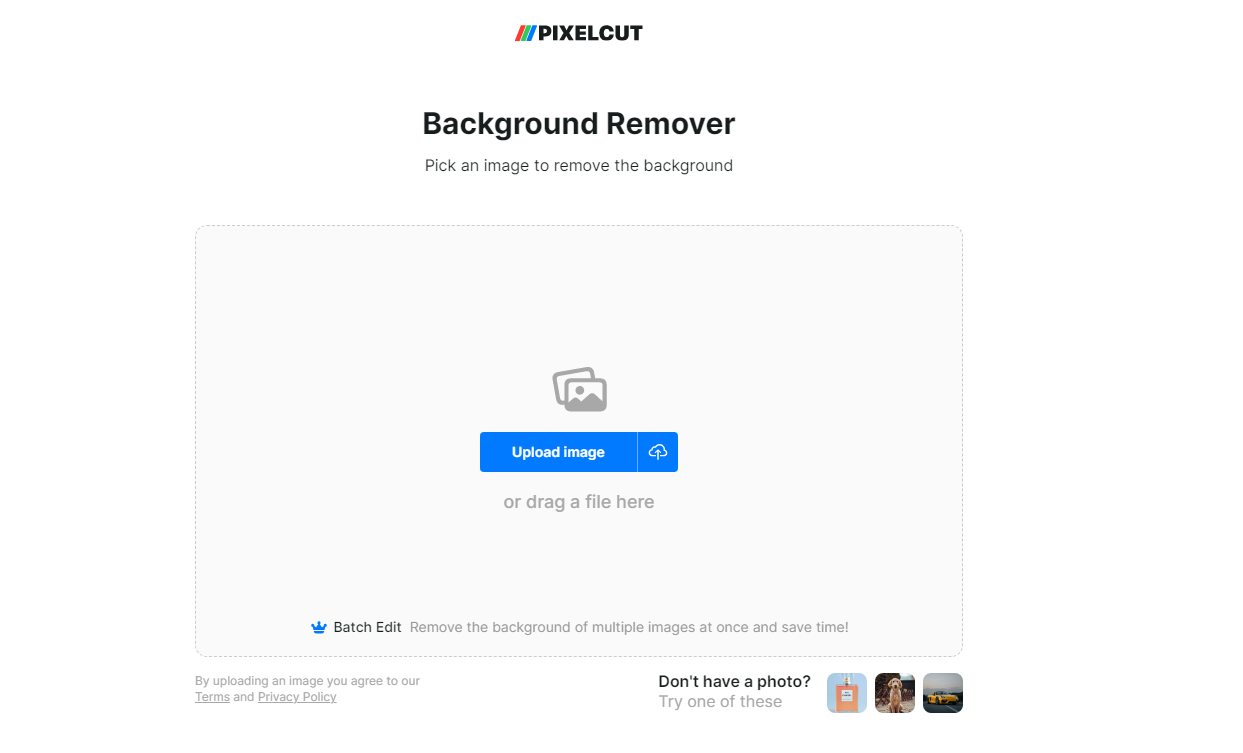 pixelcut background remover