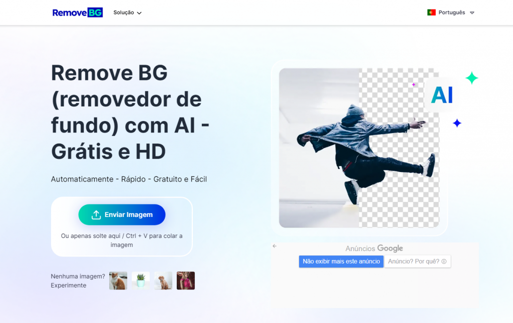 Os 8 Principais Sites para Remover o Fundo de Imagem AiPassportPhotos