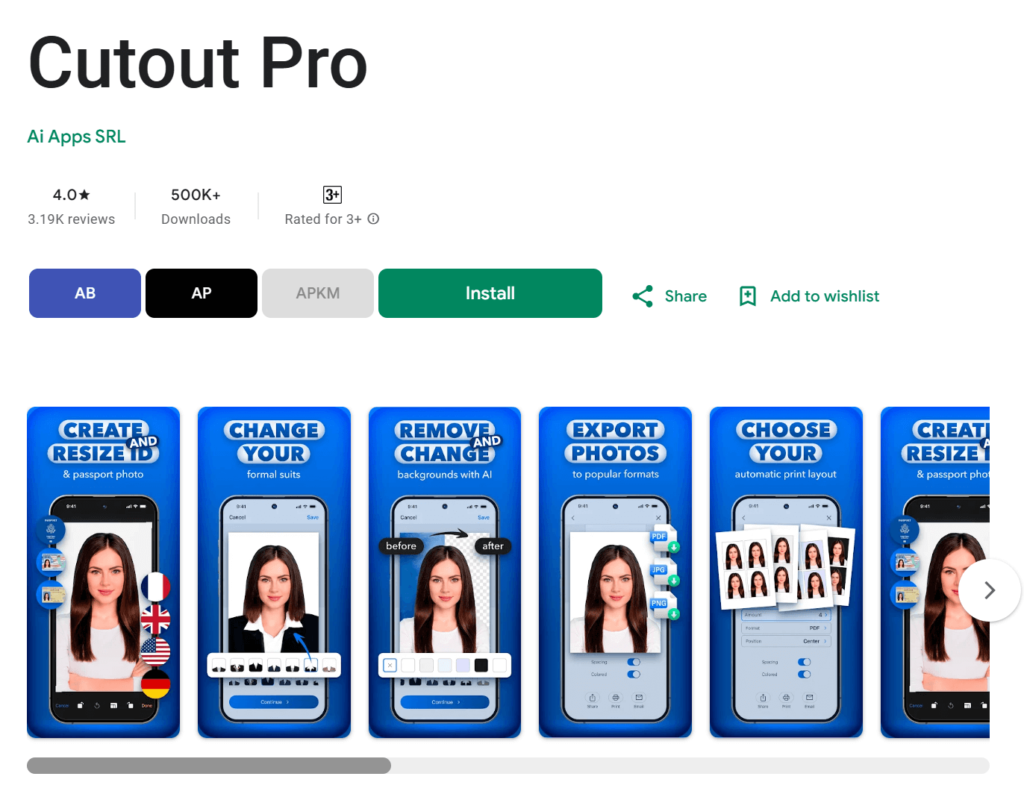 cutout pro app