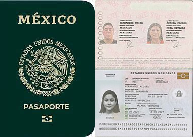 pasaporte mexicano